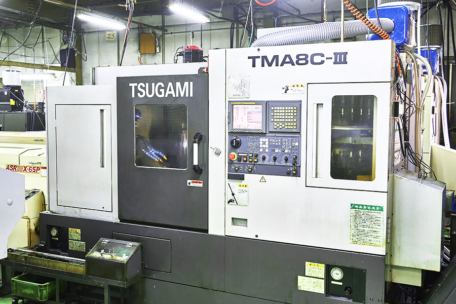 協新製作所　主要生産設備　5軸制御NC複合加工機　ツガミ　TMA8-ⅢC
